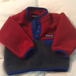 Patagonia baby fleece 6-12 mo